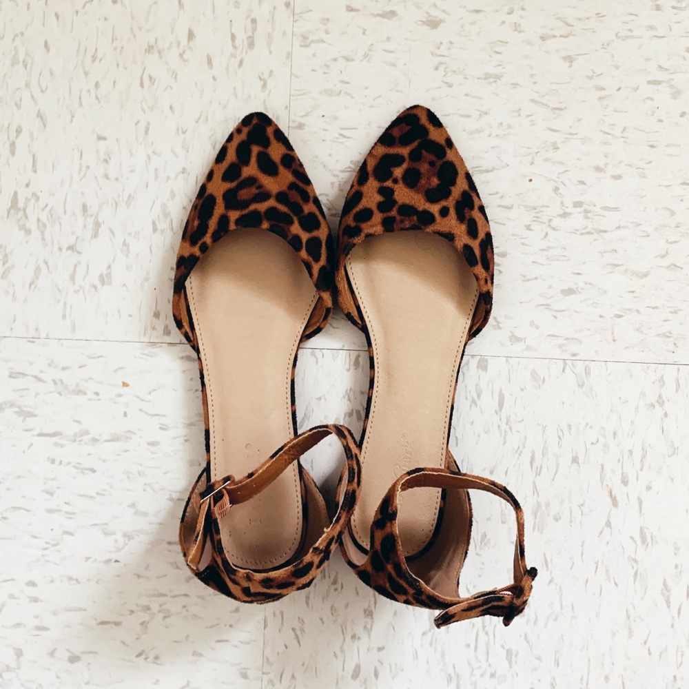 Cheetah Print Flats